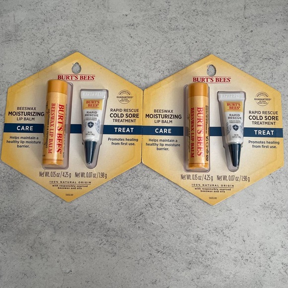 Burt's Bees Makeup Burts Bees Rapid Rescue Cold Sore Treatment And